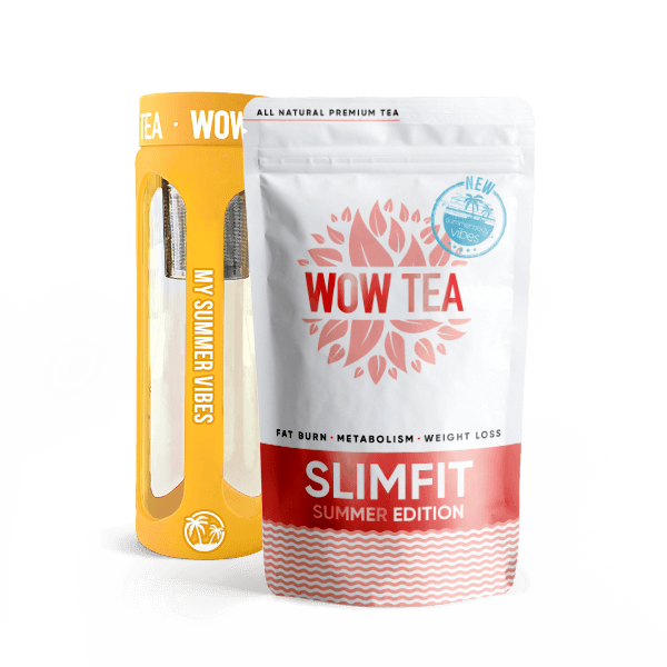 Summer Slimfit Te + Te flaske (Gul)