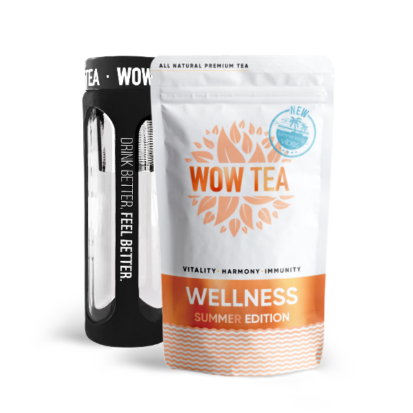 Summer Wellness Tee + Teepullo (Musta)