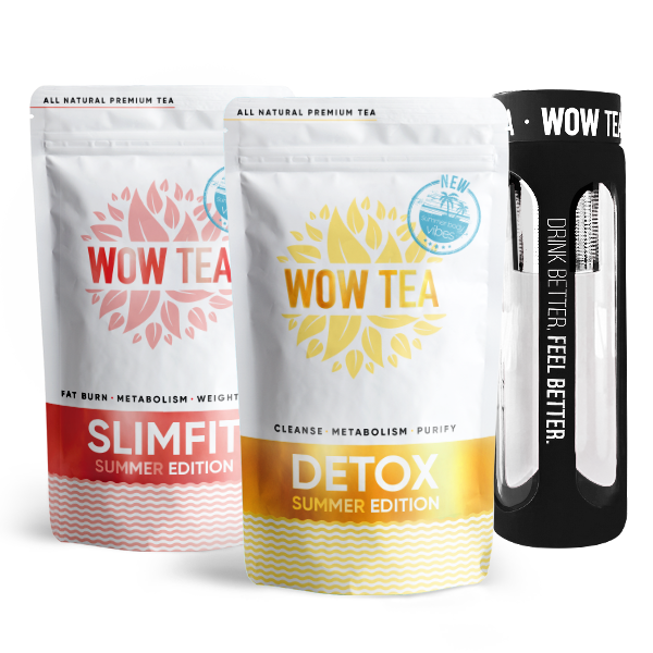 Summer Detox Tee + Summer Slimfit Tee + Teepullo (Musta)