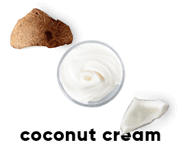 Crème de noix de coco