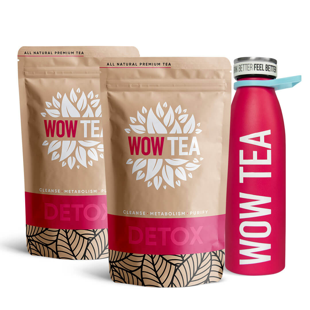 2x Detox, Pink Infuser Thermos