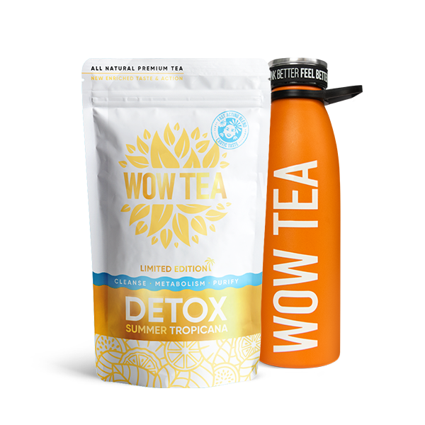 Summer Detox Теа + Szűrős Termosz (Narancssárga)