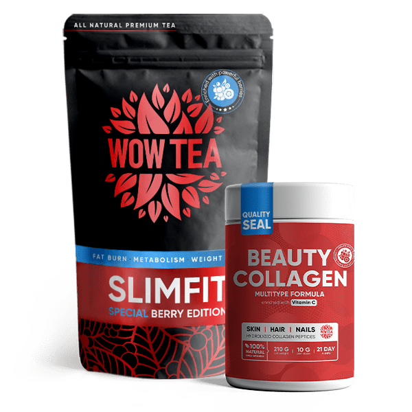 Slimfit Tea with Berries + collagen