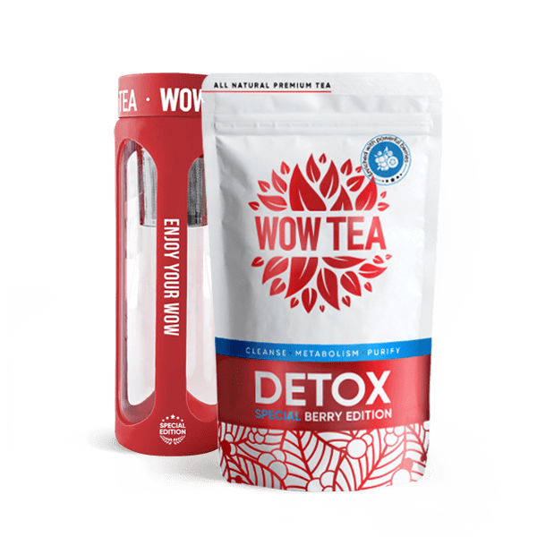 Berry Detox Tea + Special Red Tea Infusion bottle