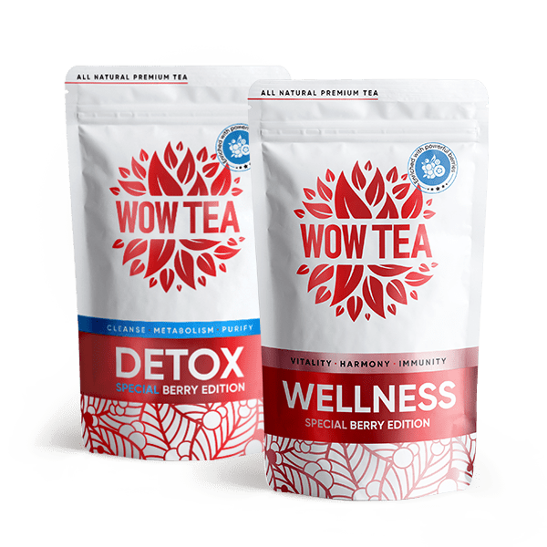Berry Detox Tea + Berry Wellness Tea