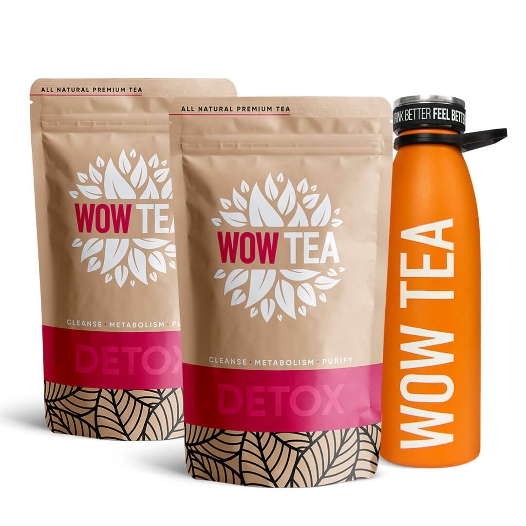 Orange Infuser Thermos, 2x Detox