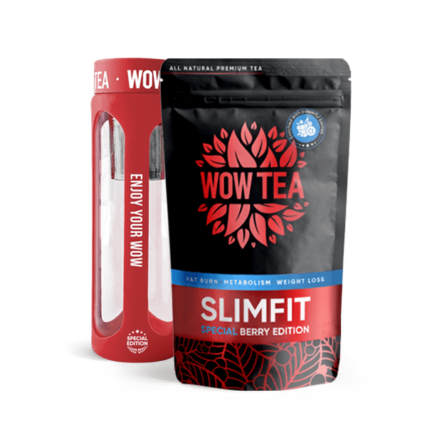 Berry SlimFit Tea + Special Red Tea Infusion bottle